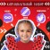 Carnival set "God's cow": mask, braid on elastic band, gloves
