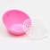 Round toilet for rodents "Piggon", 25 x 23.5 x 12 cm, pink
