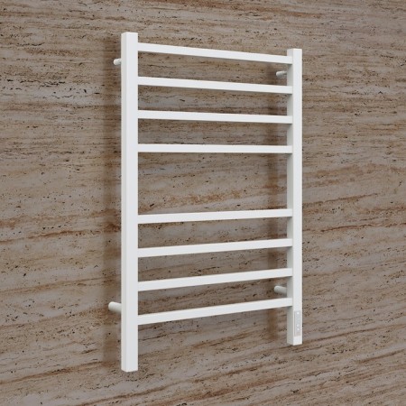 Terminus heated towel rail "Vatican" P8, 500x800 mm, dimmer, white matte-2