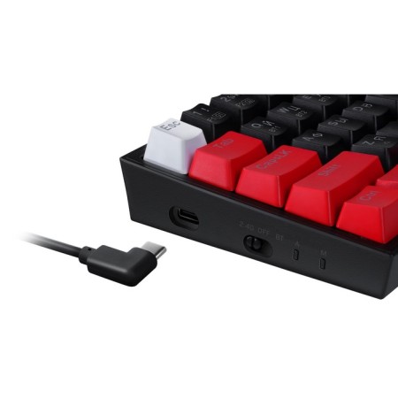 Keyboard Redragon Castor Pro 3, game, wireless, mechanical, sub -, 68 cells, USB, black-9