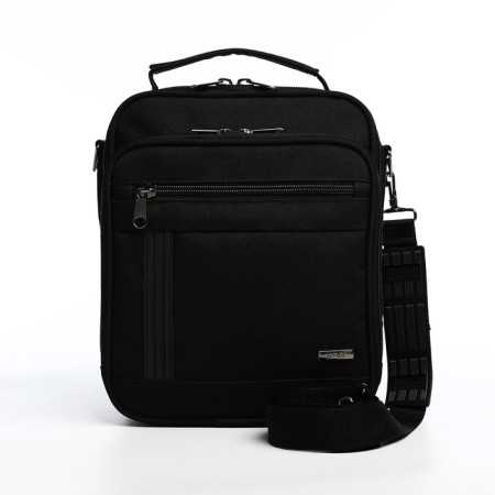 Male bag, black color-1