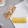 An envelope for money with a decorative element of "great mood!" embossing, 16.5x8.5 cm