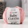 Yarn "Baby Cotton" 50% acrylic 50% cotton 165m/50g (413 powder)