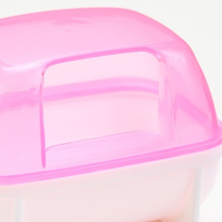 A toilet for rodents "Pijon", 10.2 x 7.2 x 7.2 cm, pink-3