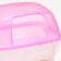 A toilet for rodents "Pijon", 10.2 x 7.2 x 7.2 cm, pink