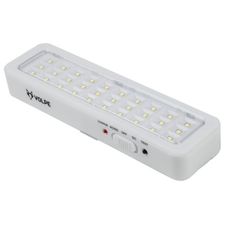 LED LED emergency lighting “Exit” Uniel, 2 W, IP20, LED, 6500K, 120 lm, 30x200x55 mm, white color