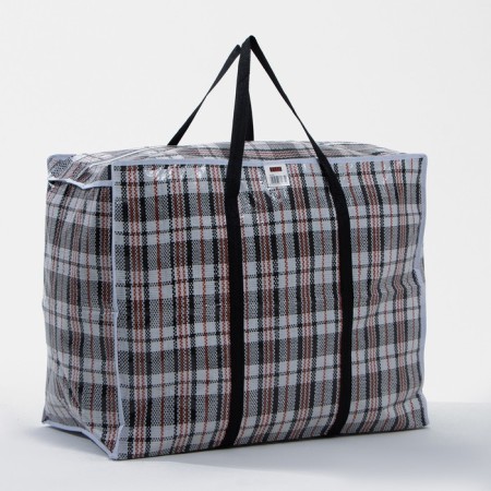 Lightning bag with 105 liters, white/black color