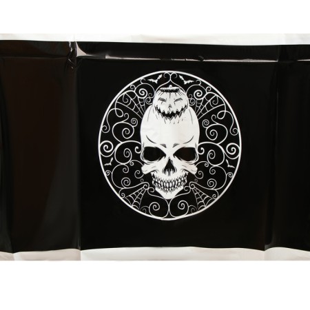Skull tablecloth, 108x180 cm-4