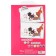 Cardboard color with sparkles, A4, 8 sheets, 8 colors, non -moped, bilateral, in the folder, 250 g/m², cats aristocrats
