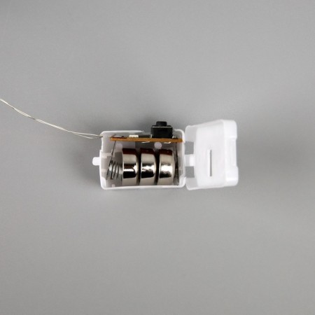 Rosa thread. "Balls", IP20, 2 m, N.S. LED (1608) -20-4.6V, AG13X3 (in the set), 3 dir, glow warm white-5