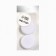 Storage jars, set - 2 pcs, 14 ml, white/transparent color