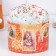 Paper form for the cake "Retro" 124 x 90 mm, (packaging 1200 pcs) mix