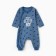 Children's jumpsuit with open legs "Dino", blue color, height 68