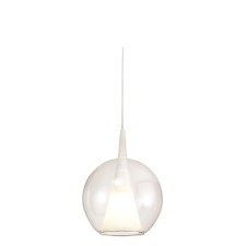 Suspended lamp without base Mantra Elsa, E27, 1x20W, 350 mm, color transparent color