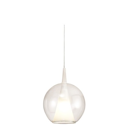 Suspended lamp without base Mantra Elsa, E27, 1x20W, 350 mm, color transparent color