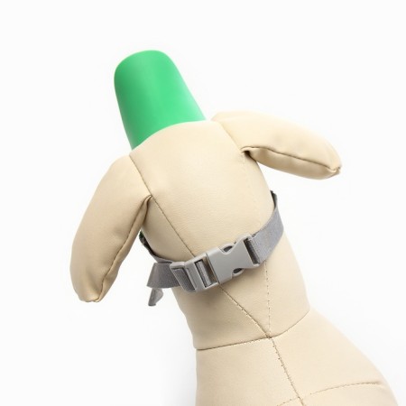 Silicone fixing muzzle, size L (ohm 17 cm, Osh 19-35 cm), green-2