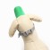 Silicone fixing muzzle, size L (ohm 17 cm, Osh 19-35 cm), green