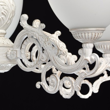 Ariadne chandelier, 5x60W E27, white-7