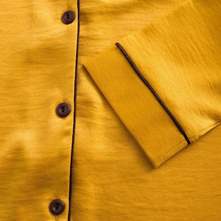 Female set (shirt, shorts) minku: Light touch color gold, size 48-8