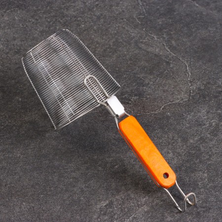 Basket for the preparation of potatoes free, 31cm, wood handle-2