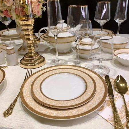 A set of plates Lenardi Elizabeth, D = 20 cm, 6 pcs
