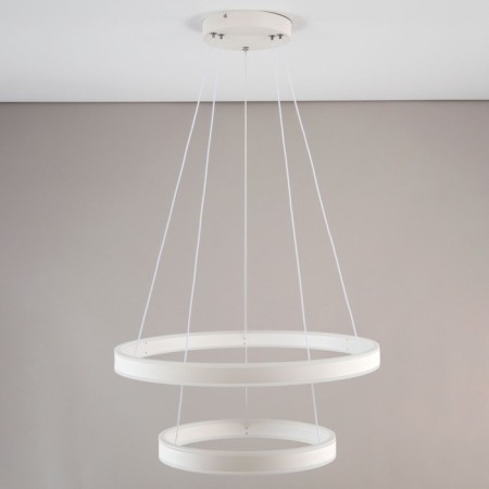 Suspended Citilux “duet” CL719640, 60x60x17 cm, 1x108W, LED, white color-1