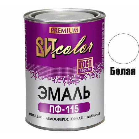 Enamel Vitcolor PF-115 White GOST 0.8kg-1