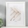 Photo frame Plastic "Mira" 30x40 cm white (plastic screen)