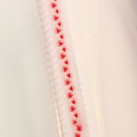 Folder with 100 A4 inserts, 700 microns, calligrata, pocket on the spine, red-2