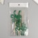 Decor for creativity "Green Snake" 12.5 cm (set 6 pcs)