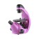 Microscope School Eureka 40x-320x inverted, amethyst color