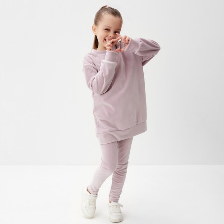 Kidshot costume (sweatshirt, leggings) KAFTAN PLUSHY R.34 (122-128), purple-8
