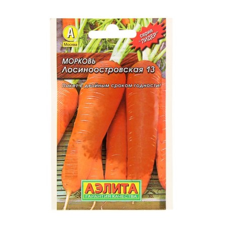 Carrots "Losinoostrovskaya 13" "Leader", 2 g,