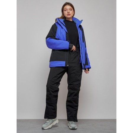 Ski costume female, size 54, blue color-14