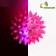 The ball luminous for animals is small, tpr, 4.5 cm, pink