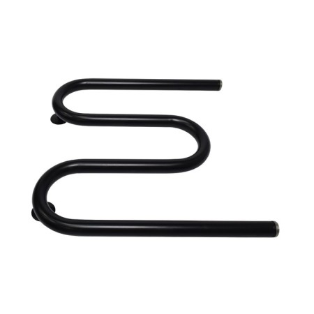 Water towels "Sanprise", M-shaped, 500x500 mm, 1 ", side. Silent, black matte-4