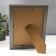 Photo frame plastic 15x20 cm "Golden Indian patterns on gray-beige" 23.5x18.7 cm