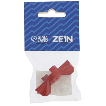 Balm-butch for the ball valve Zein, reinforced, 1/2 "-3/4", red-3