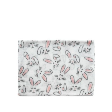 Fleet “Bunnies” plaid, size 100x118 cm-1