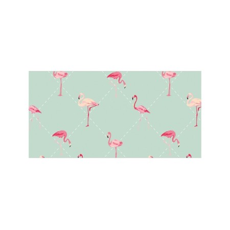 Basket for storage of things “Flamingo invasion”, size 35x50 cm-1
