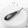 Piece "Date" drop, dark gray color, l = 70 cm