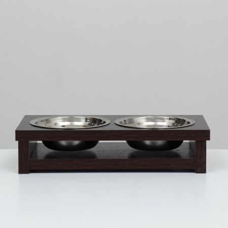 Animal feeder is double, 2 x 250 ml, 29.2 x 15 x 6.7 cm-1