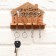 The keybox is wall -mounted with Sweet Home.