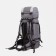 Tourist backpack, TAIF, 70 liters, cord department, outer pocket, 2 side nets, gray -gray color