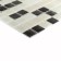Glass mosaic Bonaparte Atlantis Nero, 315x315x4 mm