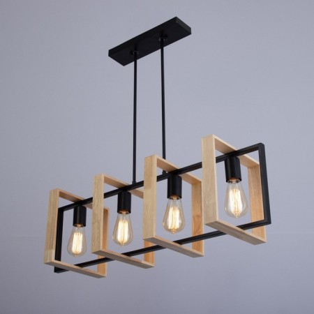 Lumber "Liam" 5he27 40W black 80x25x70 cm-1