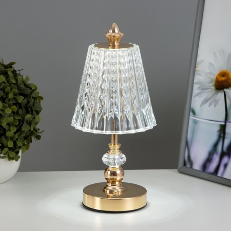 Bella sensory table lamp LED 10W battery gold 12.5x12.5x31 cm-1