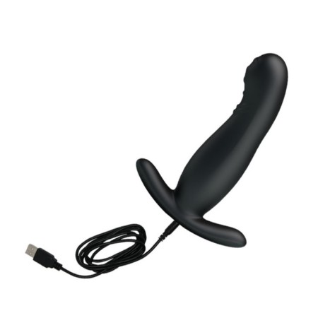 Prostate massager Pretty Love, 7 vibration modes, 4 stroke modes, 11 x 3 cm, black-6