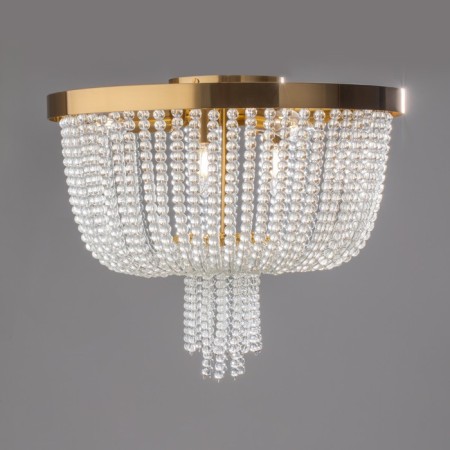 Freya FR1008CL-06BS Ornament, 460x460x400 mm ceiling lamp, E14, 6x60W, brass color-8