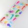 Plastic sticker "Hands and shoes/sea skates" mix 17x7 cm